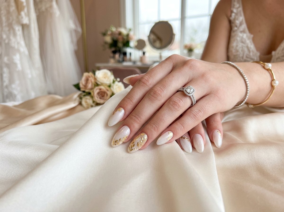 Bridal Nail Art Studio and Acrylic Gel Extensions at Kairaa Makeover Hub Saidapet Chennai